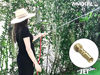 Picture of High Pressure Hose Nozzle Heavy Duty | Brass Water Hose Nozzles for Garden Hoses | Adjustable Function | Fits Standard Hoses, Garden Sprayer, Spray Nozzle, Power Washer Nozzle