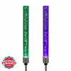 Picture of Exhart Solar Bubble Stake Lights, 2 Pack Acrylic Tube Light, RGB Color Changing Solar Garden Decor for Pathway, Patio, Yard, Driveway, Events & More (1 W Bubble Light 10" H, 28 Total)