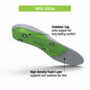 Picture of Superfeet Unisex-Adult wideGREEN High Arch Support Orthotic Inserts Feet Extra Wide Shoes Insole, Green, 12.5-14