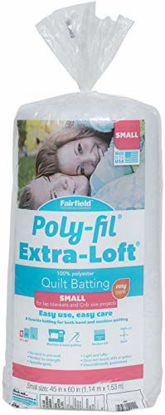 Picture of Fairfield X45B Bonded Polyester Batting Crib, 45" x 60", White
