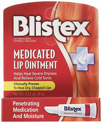 Picture of BLISTEX Medicated Lip Ointment, 0.21 Oz (Pack of 3)
