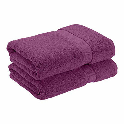 Picture of SUPERIOR Solid Egyptian Cotton 2-Piece Bath Towel Set