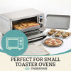 Picture of Farberware Bakeware Steel Nonstick Toaster Oven Pan Set, 4-Piece Baking Set, Gray