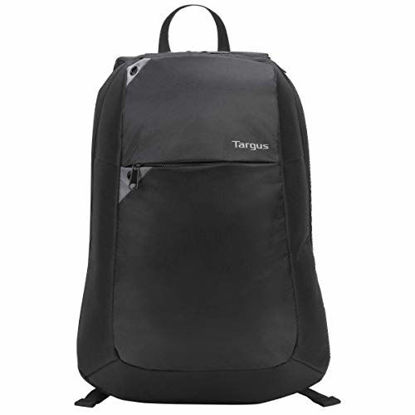 Picture of Targus Ultralight Professional Business Commuter and College Student Backpack with Side Loading Compartment, Air Mesh Back Support, Protective Sleeve for 15.6-Inch Laptop, Black (TSB515US)