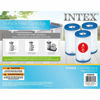 Picture of Intex FBA_29003E Type A or C Filter Cartridge for Pools, Three Pack, 3-Pack, Brown/A