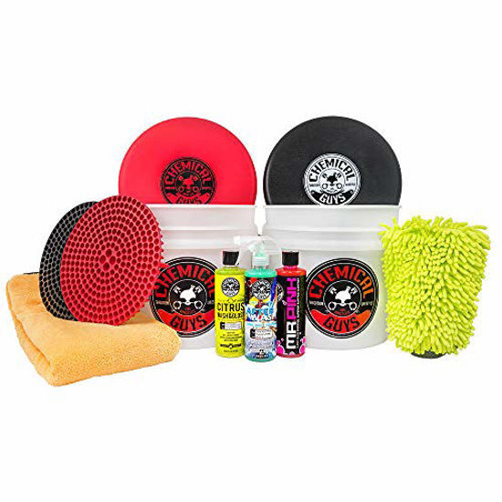 GetUSCart Chemical Guys HOL129 Best Two Bucket Wash and Dry Kit, 16 fl