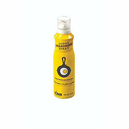 Picture of Lodge Seasoning Spray, 8-Ounce ,Yellow