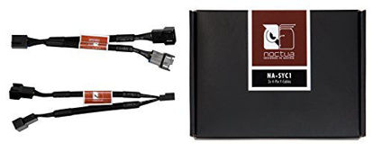 Picture of Noctua NA-SYC1, 4 Pin Y-Cables for PC Fans (Black)
