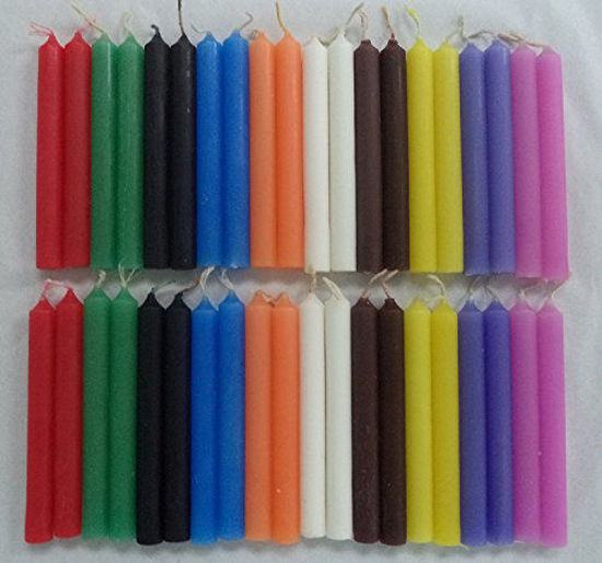 Picture of Rainbowrecords239 Mini 4" Chime Spell Candle Set: 40 Candles - Set #2