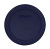 Picture of Pyrex Blue 2 Cup Round Storage Cover #7200-PC for Glass Bowls 3-Pack