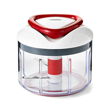 Picture of ZYLISS Easy Pull Food Chopper and Manual Food Processor - Vegetable Slicer and Dicer - Hand Held