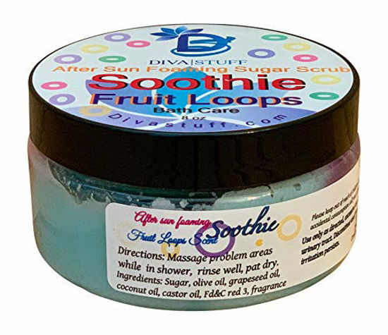 Picture of Fruit Loops Scent After Sun Foaming Sugar Scrub,By Diva Stuff