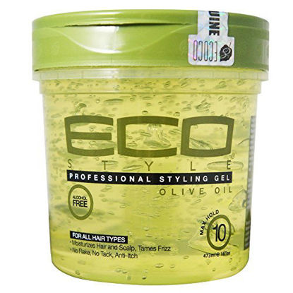 Picture of Eco Professional Styling Gel Olive Oil,16 Ounce(pack of 2)