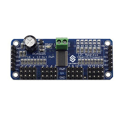Picture of SunFounder PCA9685 16 Channel 12 Bit PWM Servo Driver for Arduino and Raspberry Pi