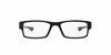Picture of Oakley Men's OX8046 Airdrop Prescription Eyeglass Frames, Satin Black/Demo Lens, 57 mm
