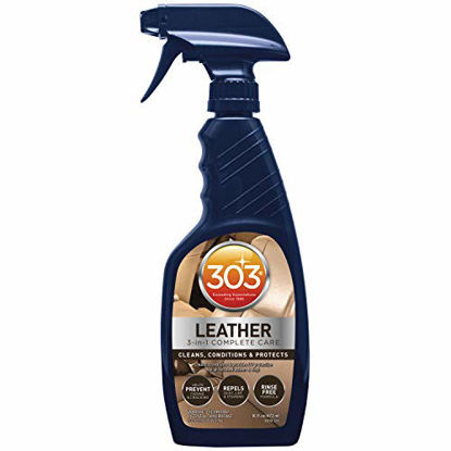 Picture of 303 Leather 3-In-1 Complete Care - Cleans, Conditions, And Protects - Helps Prevent Fading And Cracking - Rinse Free Formula - Repels Dust, Lint, And Staining, 16 fl. oz. (30218CSR)
