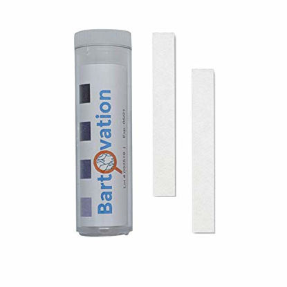 Picture of USA Made Restaurant Sanitizer Chlorine Bleach Test Paper, 10-200 ppm [Vial of 100 Paper Strips]