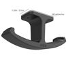 Picture of Headphone Stand Hanger, JOTO Silicone Under Desk Dual Headset Holder Mount Hook Hanger for Gaming Headphone Earphone -Black