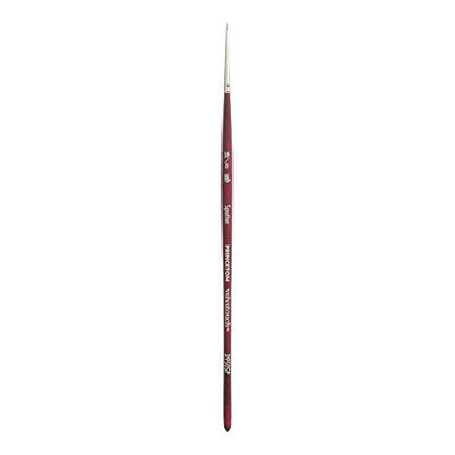 Picture of Princeton Velvetouch Artiste, Mixed-Media Brush for Acrylic, Watercolor & Oil, Series 3950 Spotter Luxury Synthetic, Size 18/0