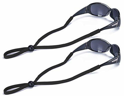 Picture of Adjustable Sports Glasses Straps, Standard End Rope Eyewear Retainer, Sunglasses Neck Cord for Men Women Kids