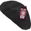 Picture of Classic WW004 Winter 100% Wool Warm French Art Basque Beret Tam Beanie Hat Cap (Black)