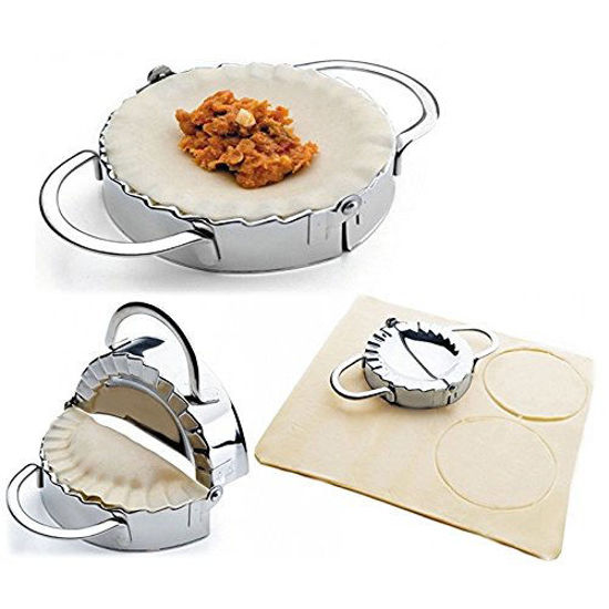 Picture of Dough Press, Windspeed Dumpling Maker Stainless Steel Ravioli Pierogi Make Machine