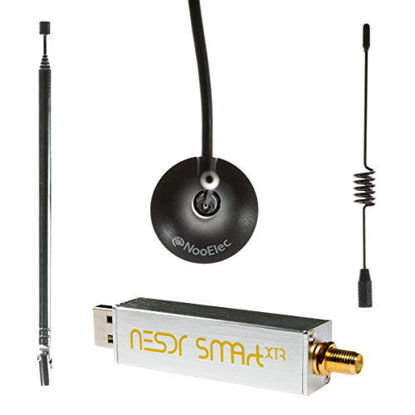 Picture of NooElec NESDR Smart XTR Bundle - Premium RTL-SDR w/Extended Tuning Range, Aluminum Enclosure, 0.5PPM TCXO, SMA Input