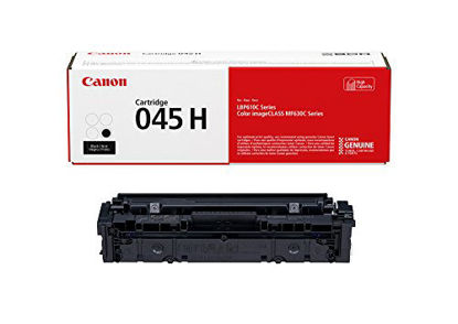 Picture of Canon Genuine Toner, Cartridge 045 Black, High Capacity (1246C001), 1 Pack, for Canon Color imageCLASS MF634Cdw, MF632Cdw, LBP612Cdw Laser Printers,High Yield Black