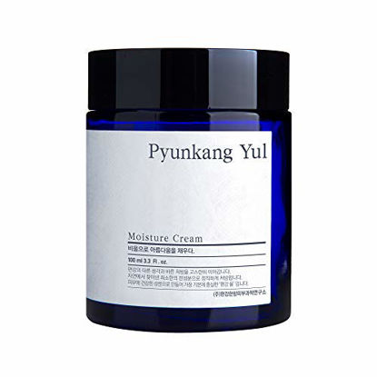 Picture of [ PYUNKANG YUL ] Moisture Cream - Deep Moisturizing, Soothing & Calming effects, Sebum Control, Stronger Skin Barriers, Skin Alleviation, Fragrance-free, Alcohol-free, Paraben-free for oily and acne-prone, mixed skin types. 100 ml / 3.3 Fl.oz