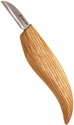 Picture of BeaverCraft Cutting Knife C2 6.5" Whittling Knife for Fine Chip Carving Wood and General Purpose Wood Carving Knife Bench Detail Carving Knife Carbon Steel and Whittling for Beginners