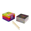 Picture of Purple Ladybug Rainbow Scratch Off Mini Art Notes + 2 Wooden Stylus Set: 150 Sheets of Rainbow Scratch Paper for Kids Arts and Crafts, Airplane or Car Travel Toys - Fun Gift for Girls, Women or Anyone