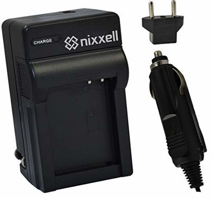 Picture of Nixxell Charger for Canon NB-12L, CB-2LG Legria Mini X, PowerShot N100, PowerShot G1 X Mark II Digital Camera N100 Cameras & VIXIA Mini X Camcorders