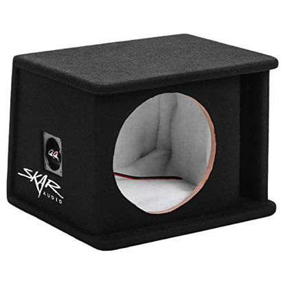 Picture of Skar Audio SK1X10V Single 10" Universal Fit Ported Subwoofer Enclosure
