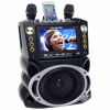 Picture of Karaoke USA Karaoke System - Portable, Black (GF844)