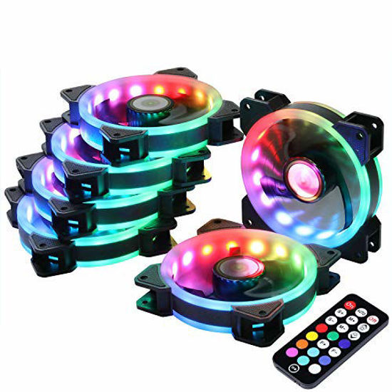 120mm 120mm Addressable ARGB Case Cooling Fan for PC Cases/CPU Coolers/Radiators System 