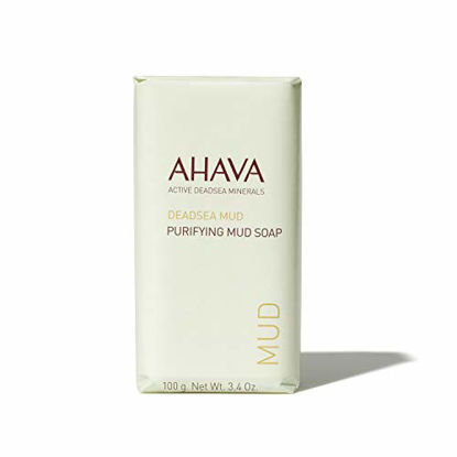 Picture of AHAVA Dead Sea Purifying Mud Soap, 3.4 oz