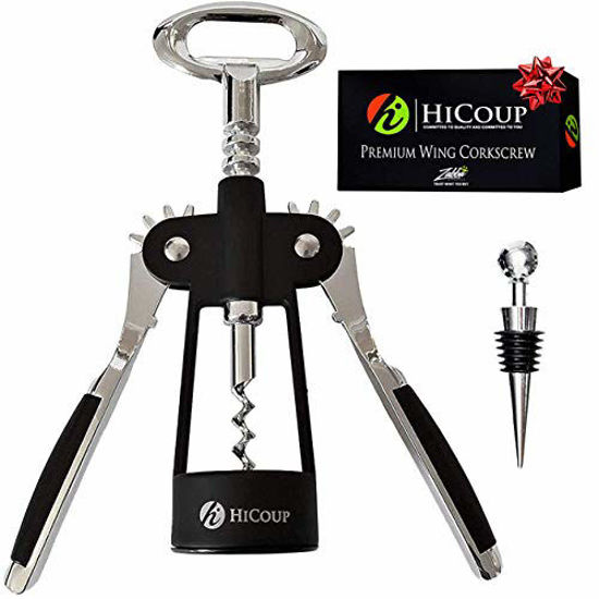 Double Handled Chrome Wing Corkscrew 