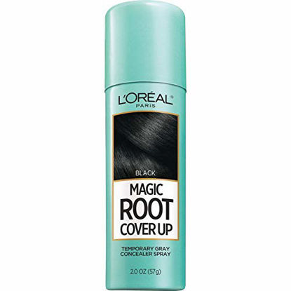 Picture of L'Oreal Paris Magic Root Cover Up Gray Concealer Spray Black 2 oz.(Packaging May Vary)