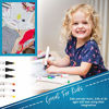 Picture of Crafts 4 All Fabric Markers Pens Permanent 12 Bright Dual TIP Fabric Paint, Child Safe, Water-Based & Non-Toxic, Writers Art
