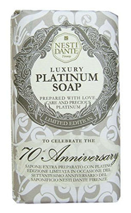 Picture of Nesti Dante 7070 Anniversary Luxury Platinum Soap With Precious Platinum (Limited Edition) 250g/8.8oz