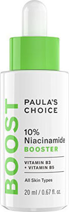 Picture of Paula's Choice BOOST 10% Niacinamide Booster, Vitamin B3, Vitamin C & Licorice Extract Serum, Pore Minimizer, 0.67 Ounce