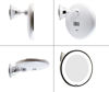 Picture of JiBen LED Lighted 10X Magnifying Makeup Mirror with Power Locking Suction Cup, Bright Diffused Light and 360 Degree Rotating Adjustable Arm, Portable Cordless Home and Travel Bathroom Vanity Mirror