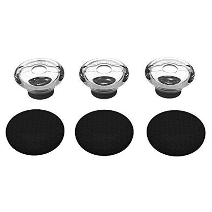 Picture of 3X Earpieces for Plantronics Voyager Legend Eartip Kit,Plantronics Voyager 5200 5220 5210 Bluetooth Headset Foam Covers-Medium