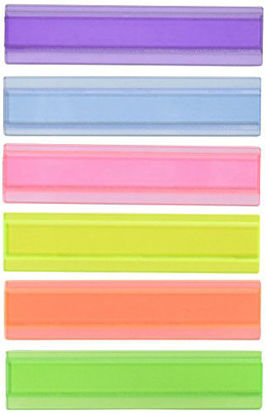 Picture of Learning Loft Eye Lighter Colored Overlays for Reading, Assorted, 6 Piece