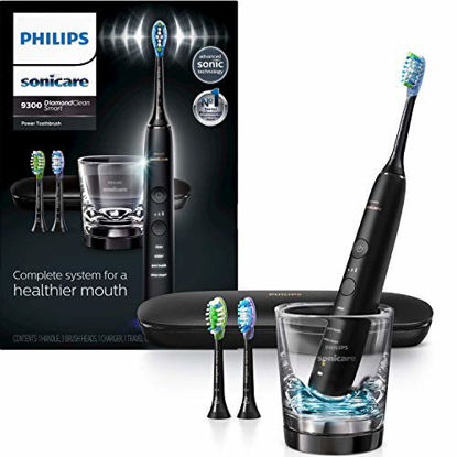 Picture of Philips Sonicare DiamondClean Smart 9300 Rechargeable Electric Toothbrush, Black HX9903/11