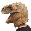 Picture of CreepyParty Novelty Halloween Costume Party Animal Jurassic Head Mask (Dinosaur)