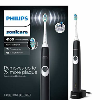 Picture of Philips Sonicare HX6810/50 ProtectiveClean 4100 Rechargeable Electric Toothbrush, Black
