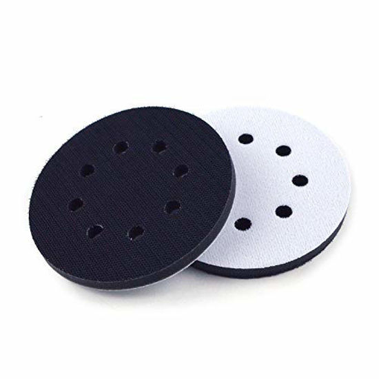 Picture of 5-Inch 8 Holes Hook and Loop Soft Sponge Cushion Interface Buffer Pad, Pack of 2