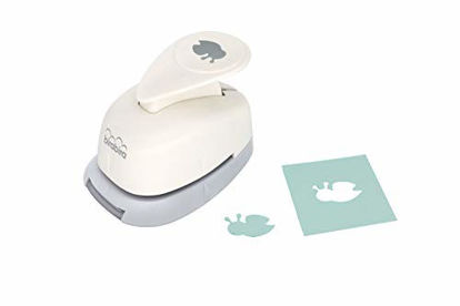 Picture of Bira 5/8 inch Bee 2 Shape Lever Action Craft Punch for Paper Crafting Scrapbooking, Color May Vary