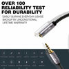 Picture of DuKabel Headphone Extension Cable, 3.5mm Male to Female Stereo Audio Cable Lossless Audio Sound Premium Audio Cord Extension Cable Gold Plated Jack & Strong Nylon Braided - Top Series (4ft/1.2m)